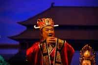 Fotos fra Tang Dynastiet show i Xian, Kina